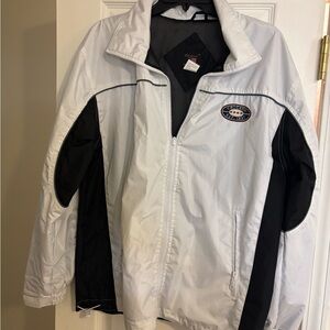 Black and white jacket